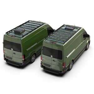 Volkswagen Crafter (L3H2/ MWB/Standard Roof) (2017-Current) Slimpro Van Rack Kit by Front Runner - KVVC001T