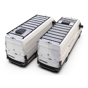 Volkswagen Crafter (L5H2/ LWB Maxi/Standard Roof) (2017-Current) Slimpro Van Rack Kit by Front Runner - KVVC003T