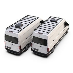 Volkswagen Crafter (L4H2/ LWB/OEM Track) (2017-Current) Slimpro Roof Rack Kit by Front Runner - KVVC004T