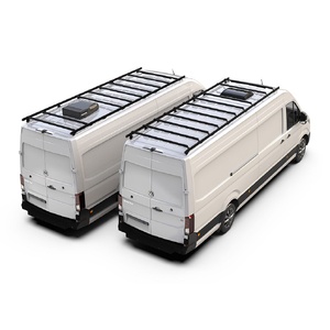 Volkswagen Crafter (L5H2/ LWB Maxi/OEM Track) (2017-Current) Slimpro Van Rack Kit by Front Runner - KVVC006T