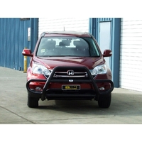 ECB Black Ripple Midi Tube Bar to suit Honda CR-V Ex Aero Bump 02/07 - 10/12