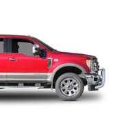 ECB Silver Hammertone Nudge Bar to suit Ford F250 Super Duty Limited 06/18 - Onwards