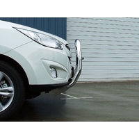 ECB Black Ripple Nudge Bar - Series 2 to suit Hyundai IX35 02/10 - 2015