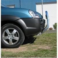 ECB Black Ripple Nudge Bar - Series 2 to suit Hyundai Tucson 08/04 - 2010