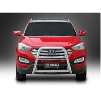 ECB Black Ripple Nudge Bar - Series 2 to suit Hyundai Santa-Fe 09/12 - 03/18