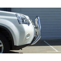 ECB Textura Black Nudge Bar - Series 2 to suit Nissan X-Trail T31 08/10 - 02/14