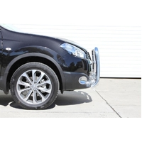 ECB Textura Black Nudge Bar - Series 2 to suit Nissan Dualis J10 S2 Petrol 04/10 - 12/13