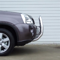 ECB Textura Black Nudge Bar - Series 2 to suit Nissan X-Trail T31 10/07 - 07/10