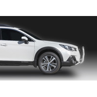 ECB Textura Black Nudge Bar - Series 2 to suit Subaru Outback 12/17 - 11/20