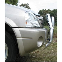 ECB Black Ripple Nudge Bar - Series 2 to suit Suzuki Grand Vitara XL7 120 Series 03/03 - 10/09