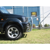 ECB Black Ripple Nudge Bar - Series 2 to suit Suzuki Jimny 03/06 - 07/12