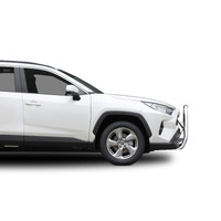 ECB Polished Nudge Bar - Series 2 to suit Toyota Rav4 Cruiser 01/19 - Onwards