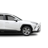 ECB Black Ripple Nudge Bar - Series 2 to suit Toyota Rav4 GX 01/19 - Onwards