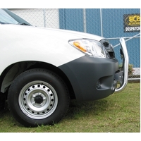 ECB Textura Black Nudge Bar - Series 2 to suit Toyota HiLux 2WD 03/05 - 07/11