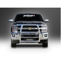 ECB Textura Black Nudge Bar - Series 2 to suit Chevrolet Silverado 2500HD 09/14 - 03/18