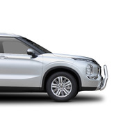 ECB Polished Nudge Bar - Series 2 to suit Mitsubishi Outlander 08/21 - Onwards