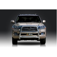 ECB Black Ripple Nudge Bar - Series 2 to suit Toyota LandCruiser 200 Series GXL 01/16 - 06/21