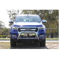 ECB Polished Nudge Bar to suit Ford Ranger PX MKII 2WD Highrise 07/15 - 08/18