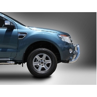 ECB Polished Nudge Bar to suit Ford Ranger PX 4WD Highrise 10/11 - 06/15