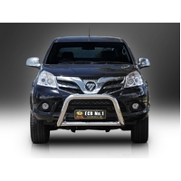ECB Textura Black Nudge Bar to suit Foton Tunland 4X4 Dual Cab 07/12 - 04/19