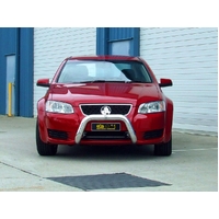 ECB Silver Hammertone Nudge Bar to suit Holden Commodore VE S2 Berlina 09/10 - 04/13