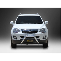 ECB Black Ripple Nudge Bar to suit Holden Captiva 5 Series 2 03/11 - 12/15