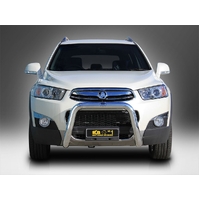 ECB Textura Black Nudge Bar to suit Holden Captiva 7 Series 2 Non Sen Mod 03/11 - 12/15