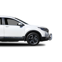 ECB Silver Hammertone Nudge Bar to suit Honda CR-V 08/19 - 06/20