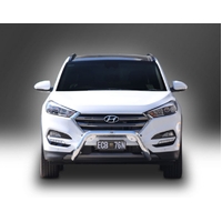ECB Textura Black Nudge Bar to suit Hyundai Tucson 03/17 - 05/18