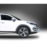 ECB Polished Nudge Bar to suit Hyundai Tucson GO 06/18 - 12/20