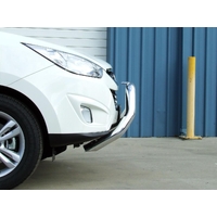 ECB Silver Hammertone Nudge Bar to suit Hyundai IX35 02/10 - 2015