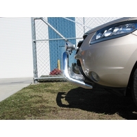 ECB Black Ripple Nudge Bar to suit Hyundai Santa-Fe 05/06 - 09/09