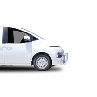 ECB Silver Hammertone Nudge Bar to suit Hyundai Staria-load 06/21 - Onwards