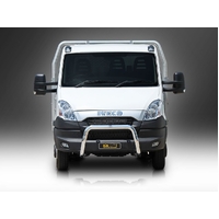ECB Polished Nudge Bar to suit Iveco Daily 50C 02/12 - 12/14
