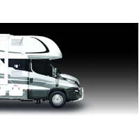 ECB Silver Hammertone Nudge Bar to suit Iveco Daily 70C 02/15 - 01/21