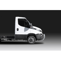 ECB Silver Hammertone Nudge Bar to suit Iveco Daily 50C 02/15 - 01/21