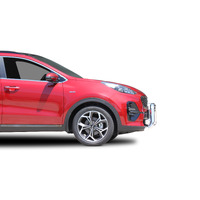 ECB Polished Nudge Bar to suit Kia Sportage 07/19 - 08/21