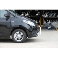 ECB Silver Hammertone Nudge Bar to suit LDV G10 01/20 - Onwards