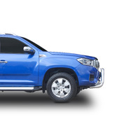 ECB Silver Hammertone Nudge Bar to suit LDV T60 07/17 - 08/21