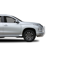 ECB Polished Nudge Bar to suit Mitsubishi Pajero Sport GLS 11/19 - Onwards