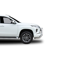 ECB Black Ripple Nudge Bar to suit Mitsubishi Triton MR 11/18 - Onwards