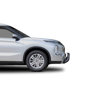 ECB Silver Hammertone Nudge Bar to suit Mitsubishi Outlander 08/21 - Onwards