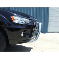 ECB Polished Nudge Bar to suit Mitsubishi Outlander ZH Excludes RX 10/09 - 10/12