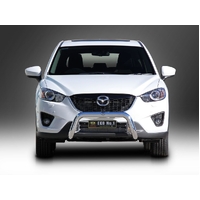 ECB Silver Hammertone Nudge Bar to suit Mazda CX-5 01/12 - 01/17