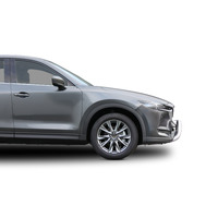 ECB Silver Hammertone Nudge Bar to suit Mazda CX-5 KF AKERA 02/18 - 12/21