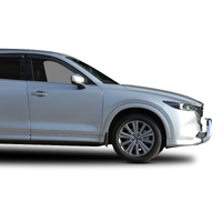 ECB Silver Hammertone Nudge Bar to suit Mazda CX-5 01/22 - Onwards