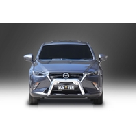 ECB Polished Nudge Bar to suit Mazda CX-3 S-touring 02/17 - Onwards