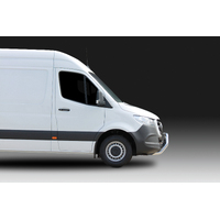 ECB Black Ripple Nudge Bar to suit Mercedes-Benz Sprinter RWD/AWD 11/18 - Onwards