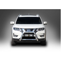 ECB Textura Black Nudge Bar to suit Nissan X-Trail T32 Series 2 &amp; 3 02/17 - 12/21