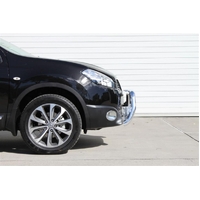 ECB Textura Black Nudge Bar to suit Nissan Dualis J10 S2 Petrol 04/10 - 12/13